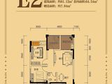 大足中央新天地_2室2厅1卫 建面81平米