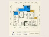 大足同光景福天成_2室2厅1卫 建面69平米