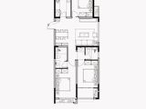 潍坊新都会_3室2厅2卫 建面110平米