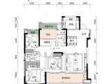 金地都会风華_4室2厅2卫 建面142平米