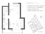 海阳鲁能胜地_1室1厅1卫 建面48平米