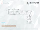 中新锦绣天地观山乐水_22#5层商铺/公寓平面户型 建面30平米