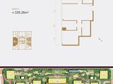 君安国际_3号楼B3户型 建面105平米