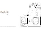 中梁旭辉铂悦滨江鎏金印象_3室2厅2卫 建面128平米