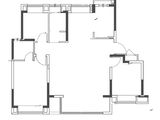 中铁虹桥逸都_4室2厅2卫 建面116平米