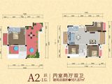 三江春天_4室2厅2卫 建面161平米