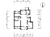 北京城建星誉BEIJING_3室2厅2卫 建面89平米