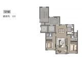 宝华紫薇花园_3室2厅2卫 建面100平米