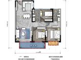 新希望锦麟峯荟_3室2厅2卫 建面118平米