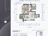 美的天玥_3室2厅2卫 建面76平米