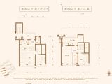 金宸稳和世家_2室2厅2卫 建面132平米