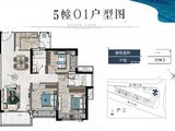 盛安江畔_3室2厅2卫 建面89平米