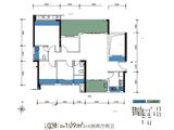 中禧誉景江南_4室2厅2卫 建面109平米