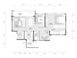 国浩白屿林_3室2厅2卫 建面134平米