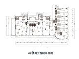 远洋万和四季_4#商业首层户型平层图 建面37平米