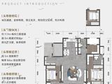 绿城桂语山河_3室2厅2卫 建面125平米