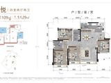 乾麟龙观宸_4室2厅2卫 建面109平米