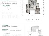 国瑞学府壹号_3室2厅2卫 建面107平米