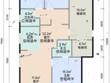 西湖光曜_3室2厅2卫 建面89平米